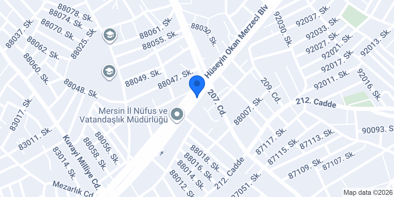 Yıldırım Yapı İnşaat konumu