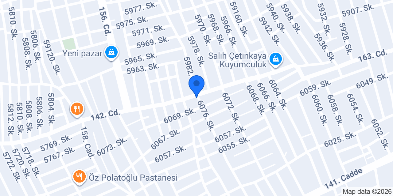 Özmen Kuyumculuk konumu