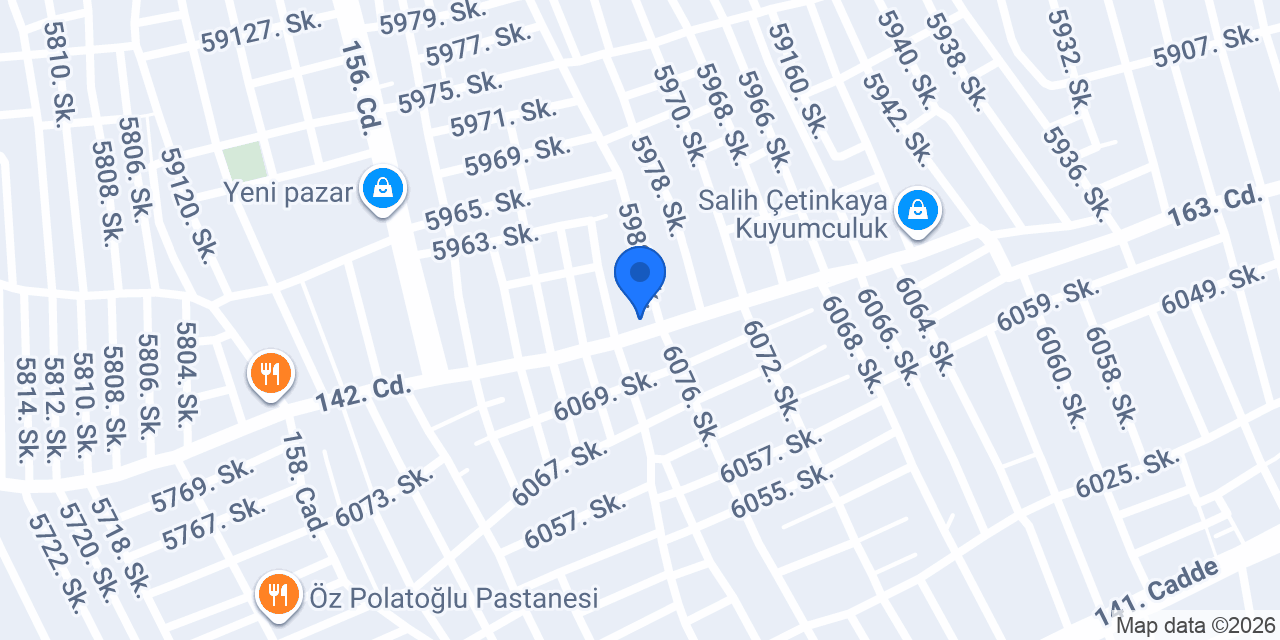 KARACA GİYİM konumu