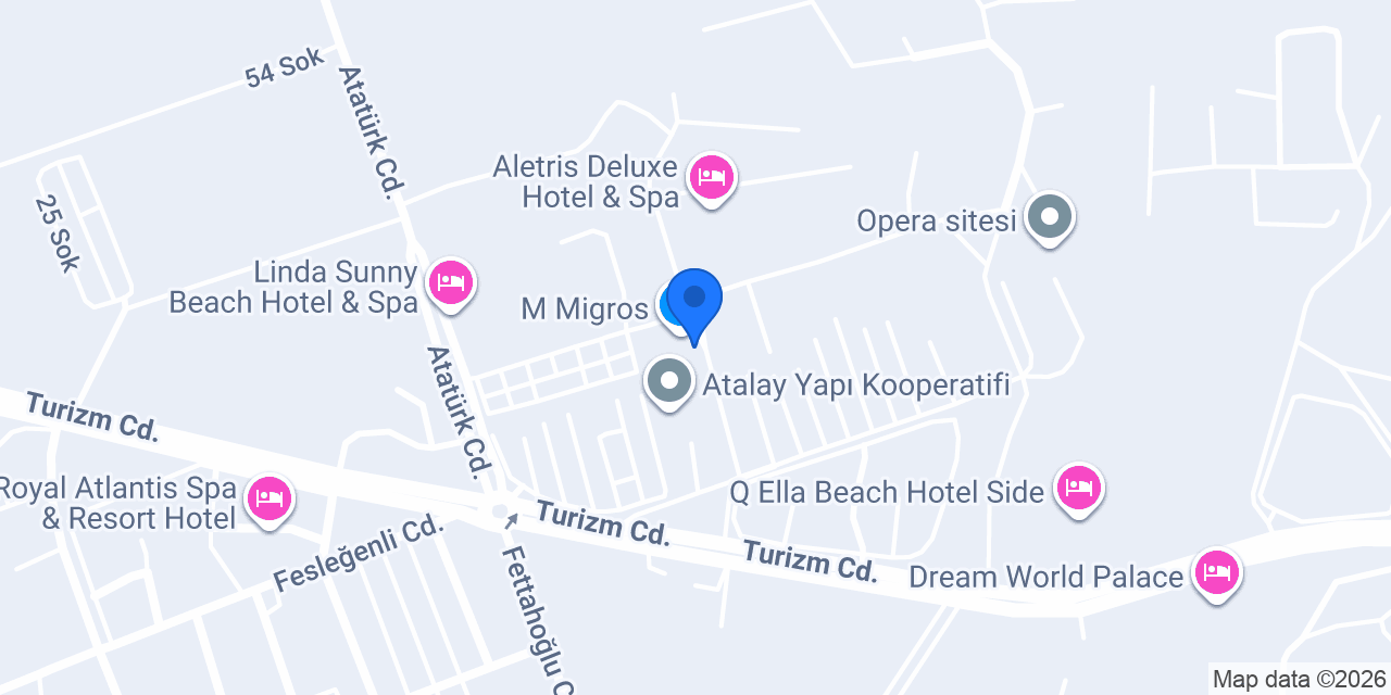 Gündoğdu Pizza Express konumu