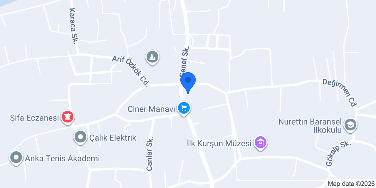 Deniz Vinç & Manitou konumu