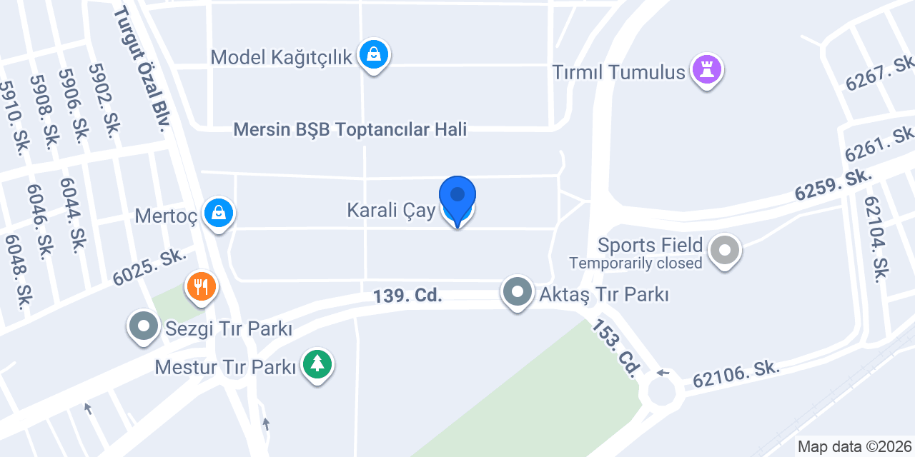 Karali Çay konumu
