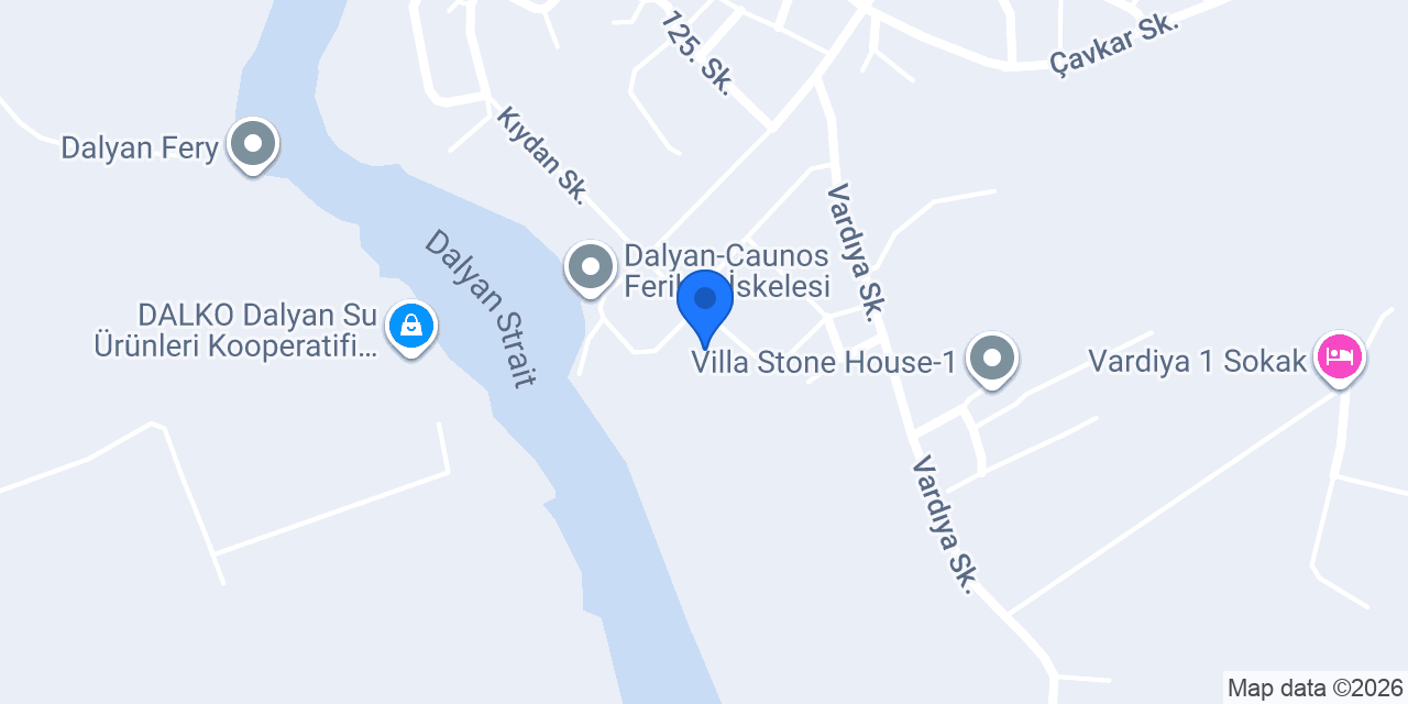 Dalyan Live Hotel konumu
