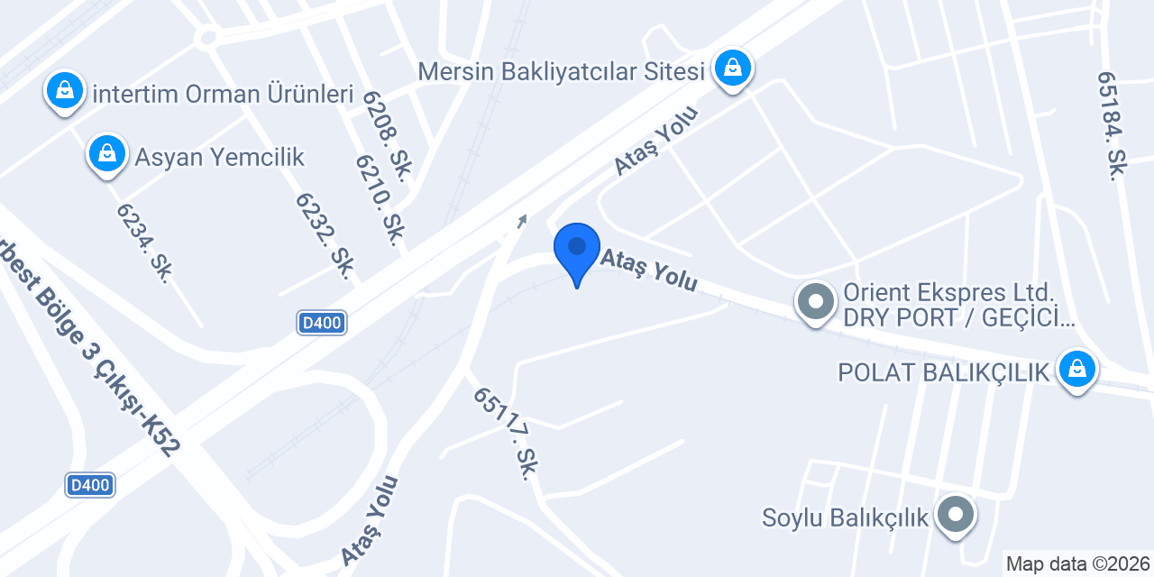 İzbak Bakliyat konumu
