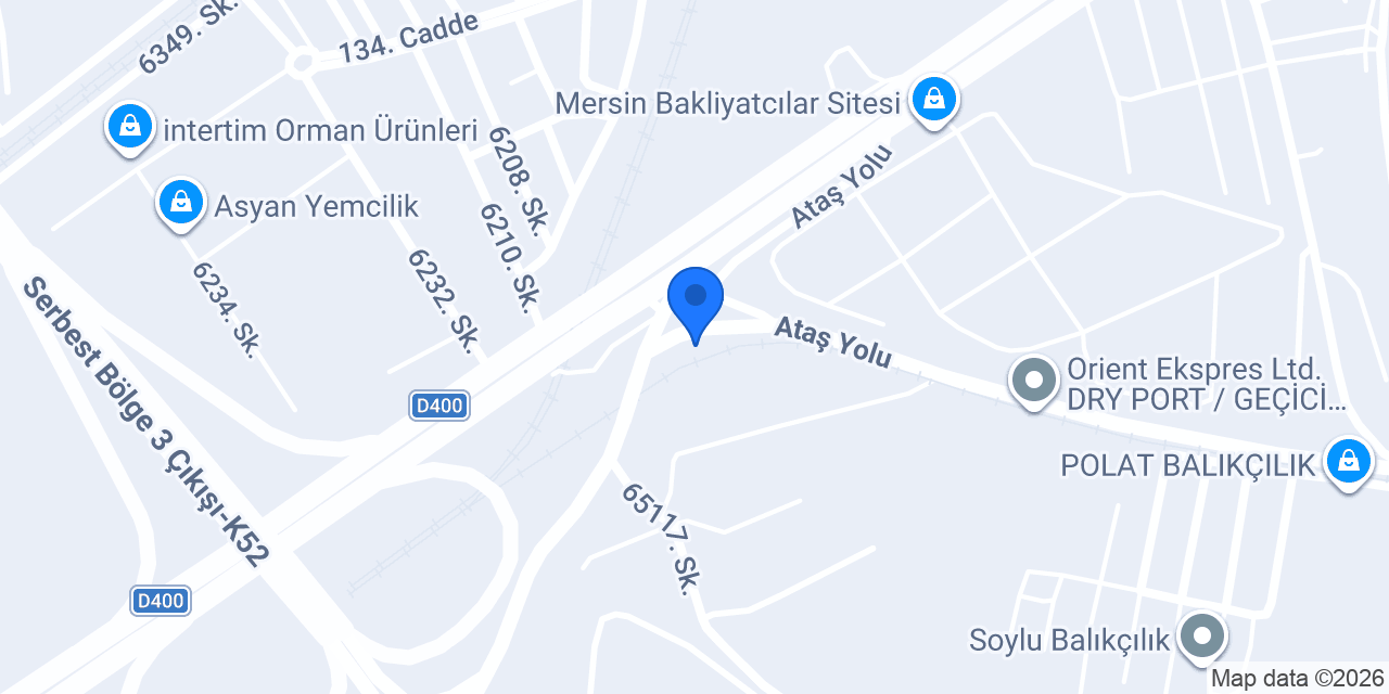Mirpaş Gıda konumu