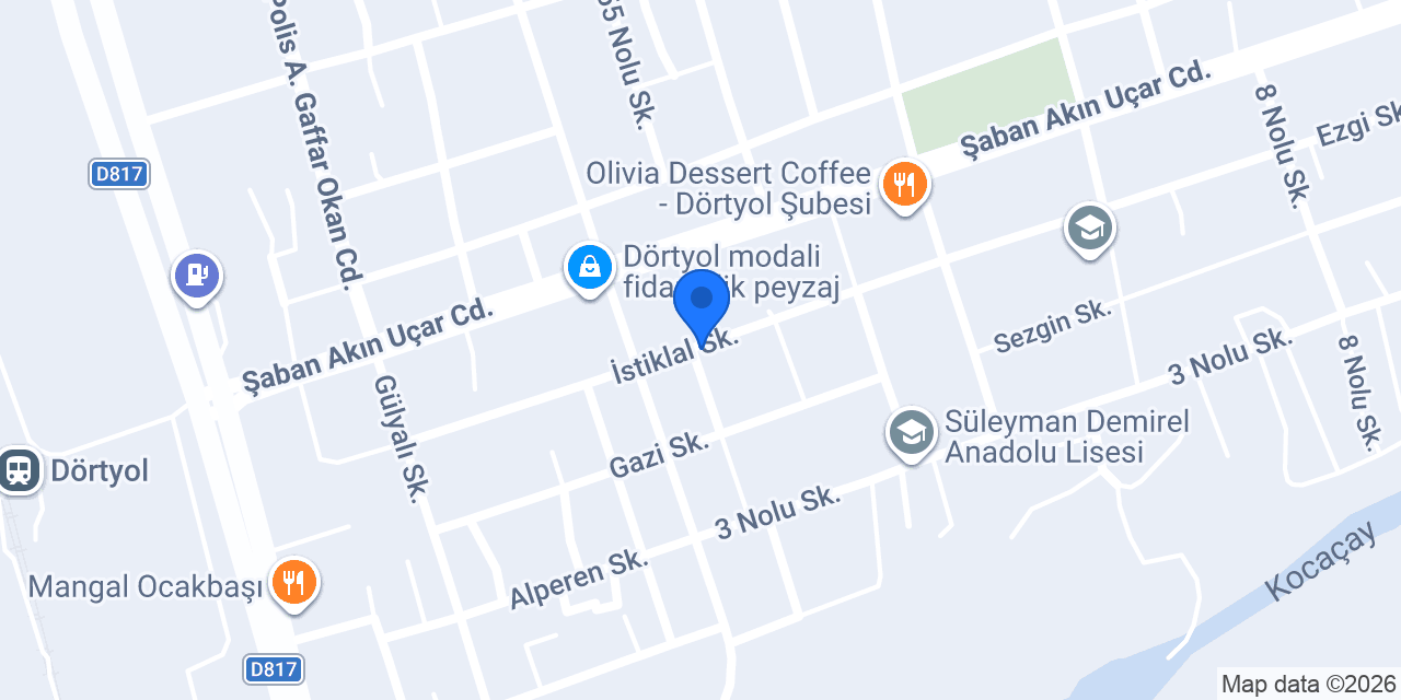 Emevi Mobilya konumu