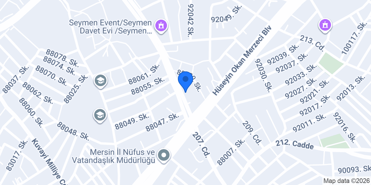 ÇUKUROVA JANT LASTİK konumu