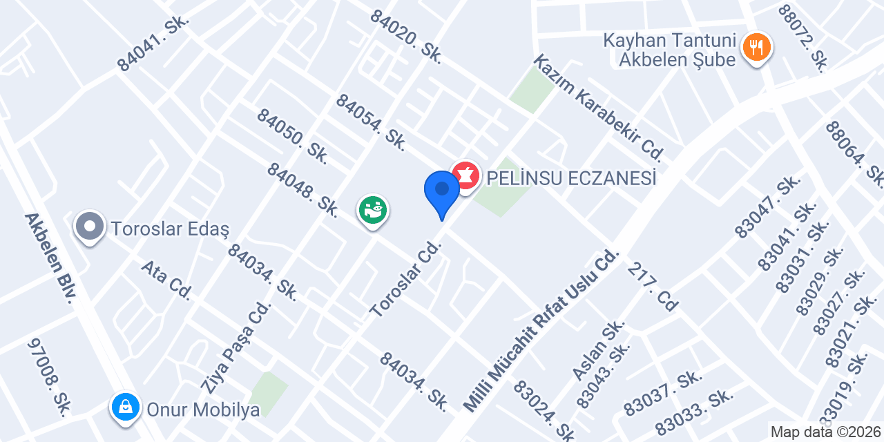 Sera Eczanesi konumu