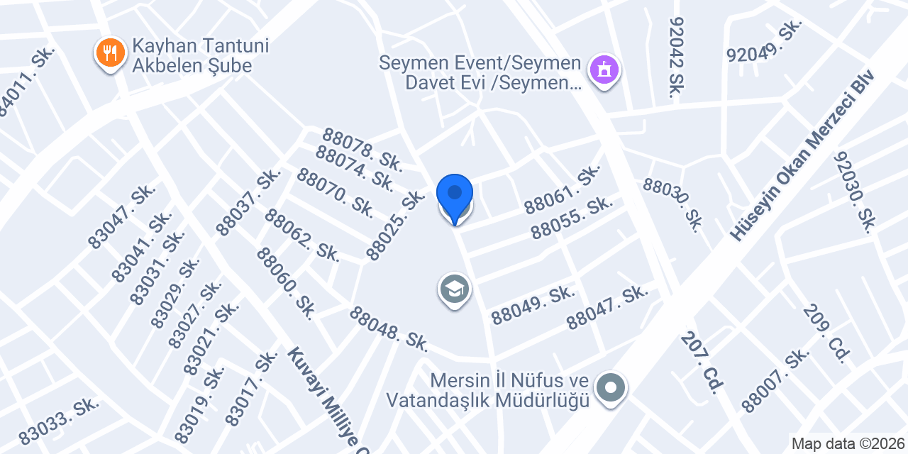 19 Mayıs Ortaokulu konumu