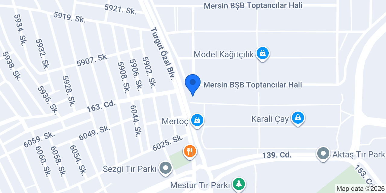 Kuveyt Türk - Mersin Akdeniz Şubesi konumu