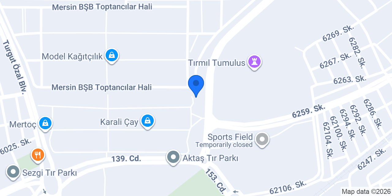 Tisam bitkisel yağlar üretici konumu