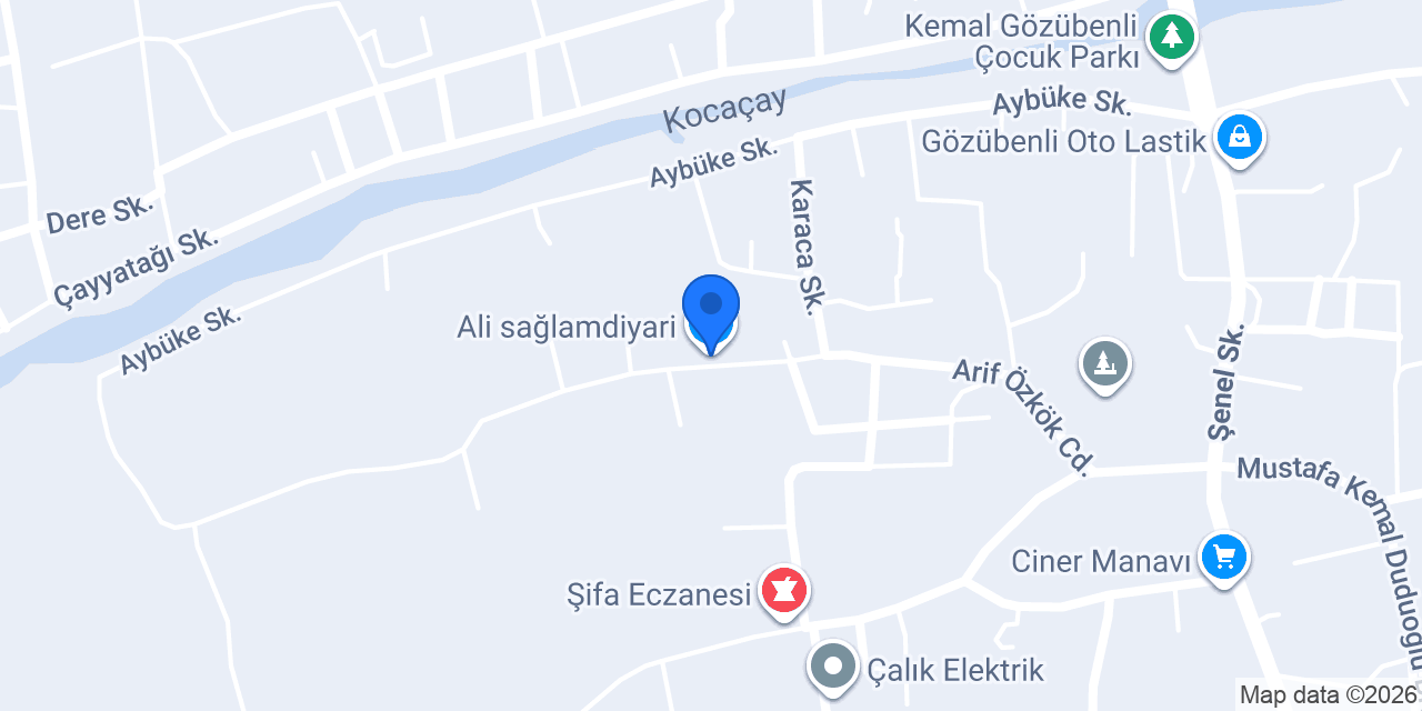 Ali sağlamdiyari konumu