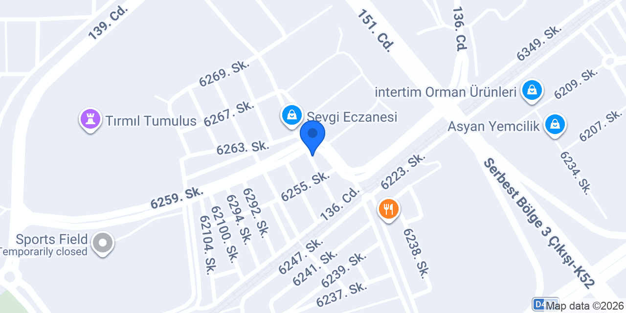 Dencom Bilişim konumu