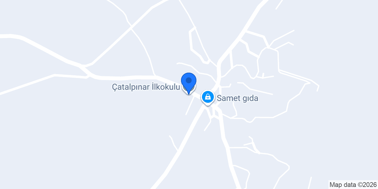 Çatalpınar İlkokulu konumu