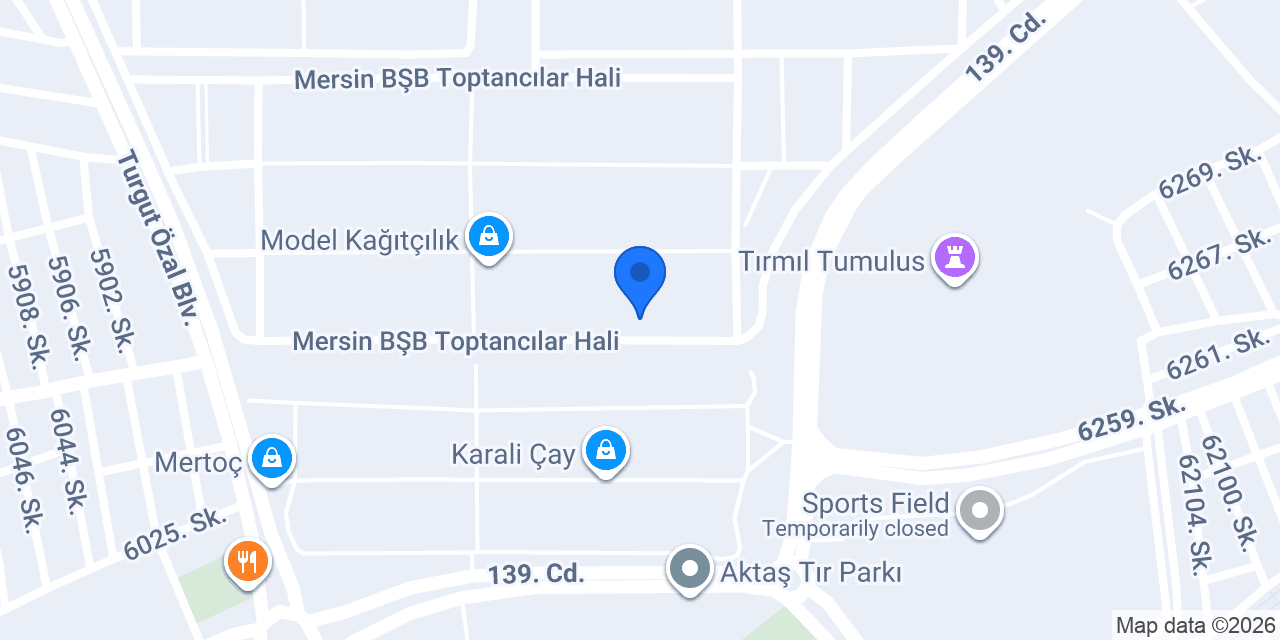 Adkur Gıda konumu