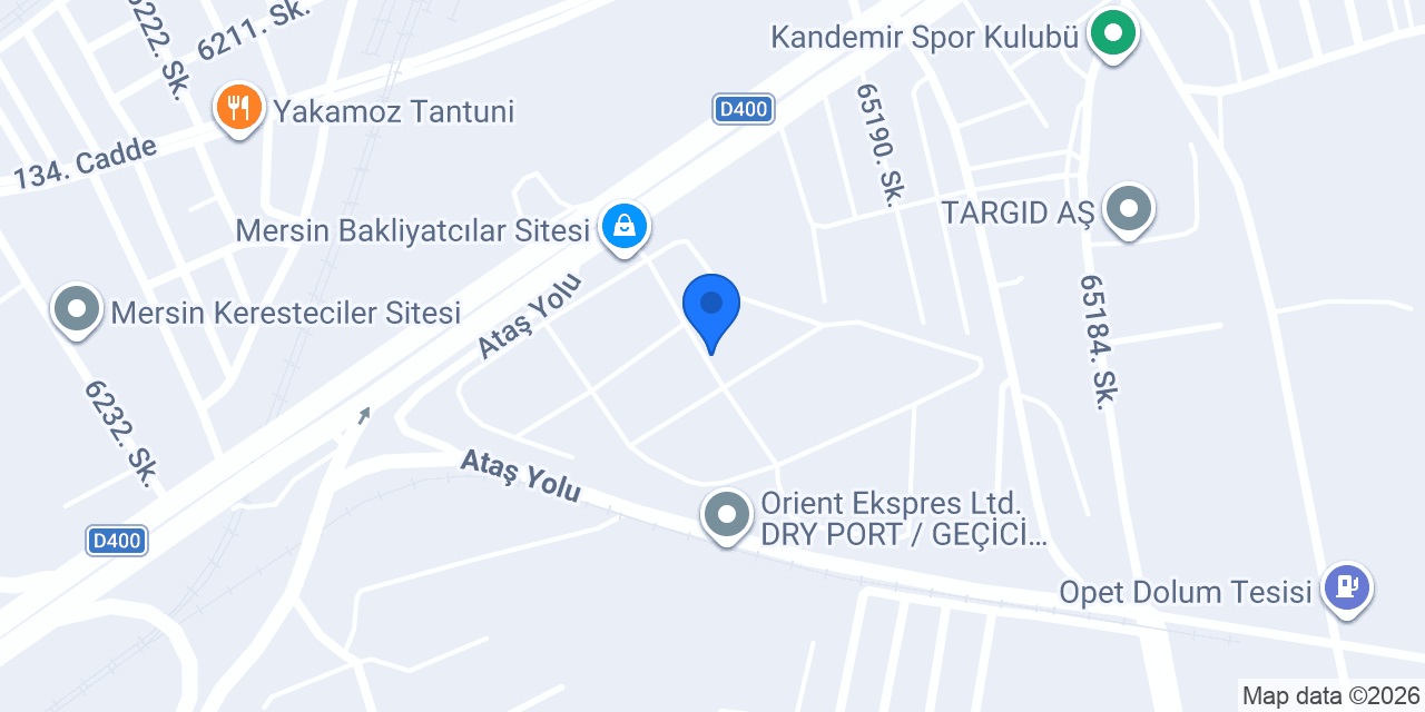 Sinerji Taah. Paz. Tic. San. A.Ş. konumu