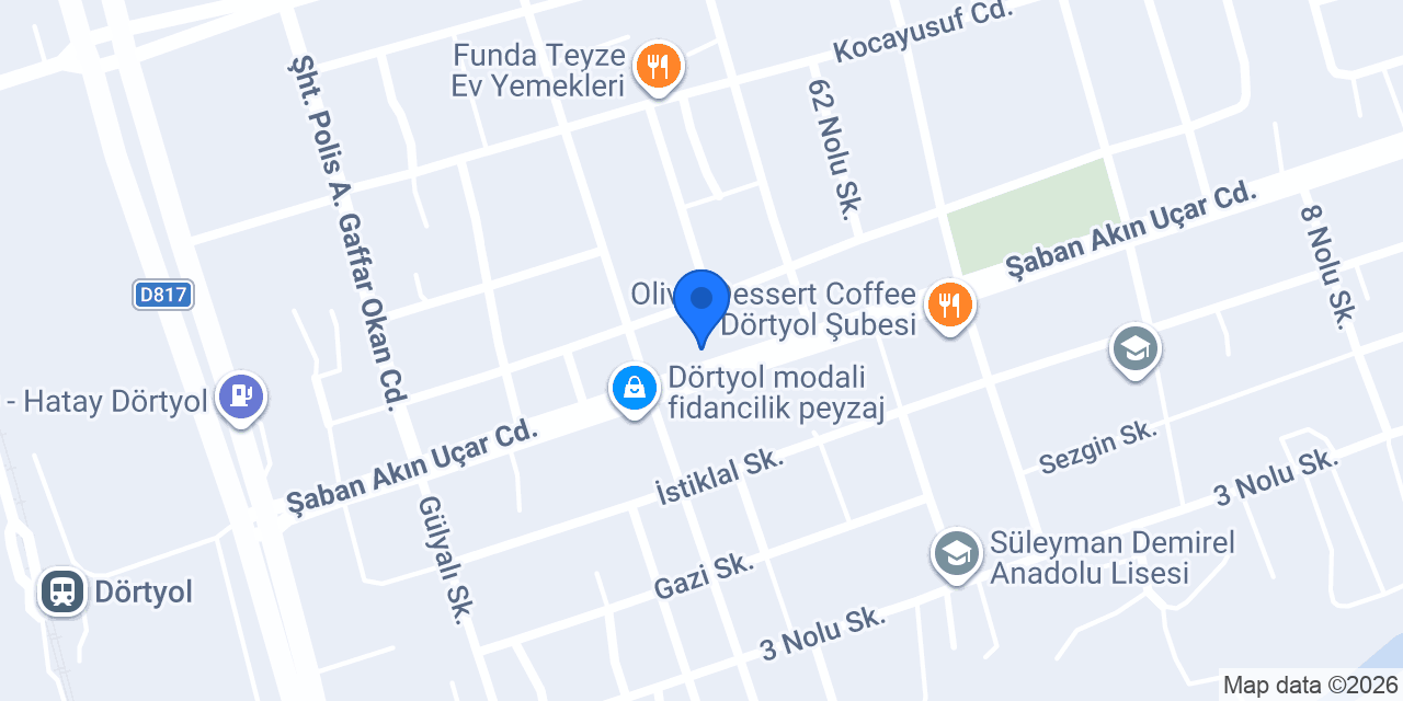 Salon Emre Dörtyol konumu