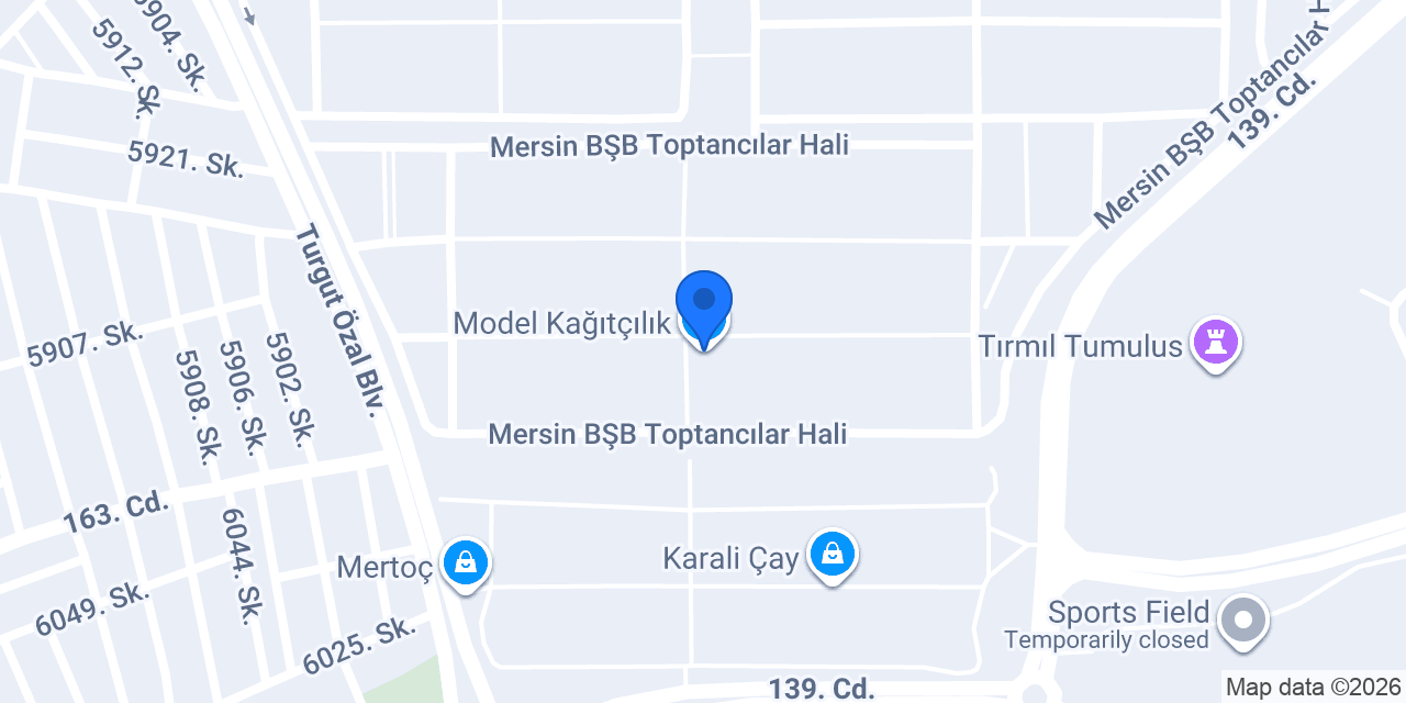 Model Kağıtçılık konumu