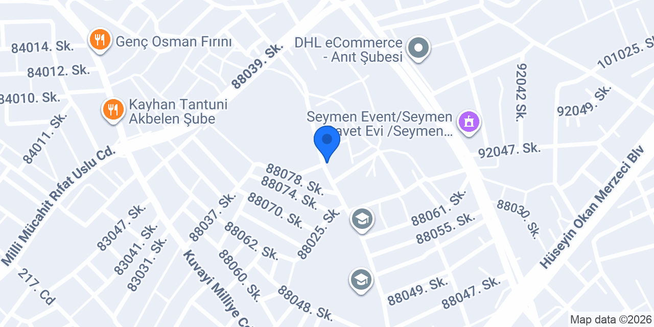 Kaplanlar Yemekçilik konumu