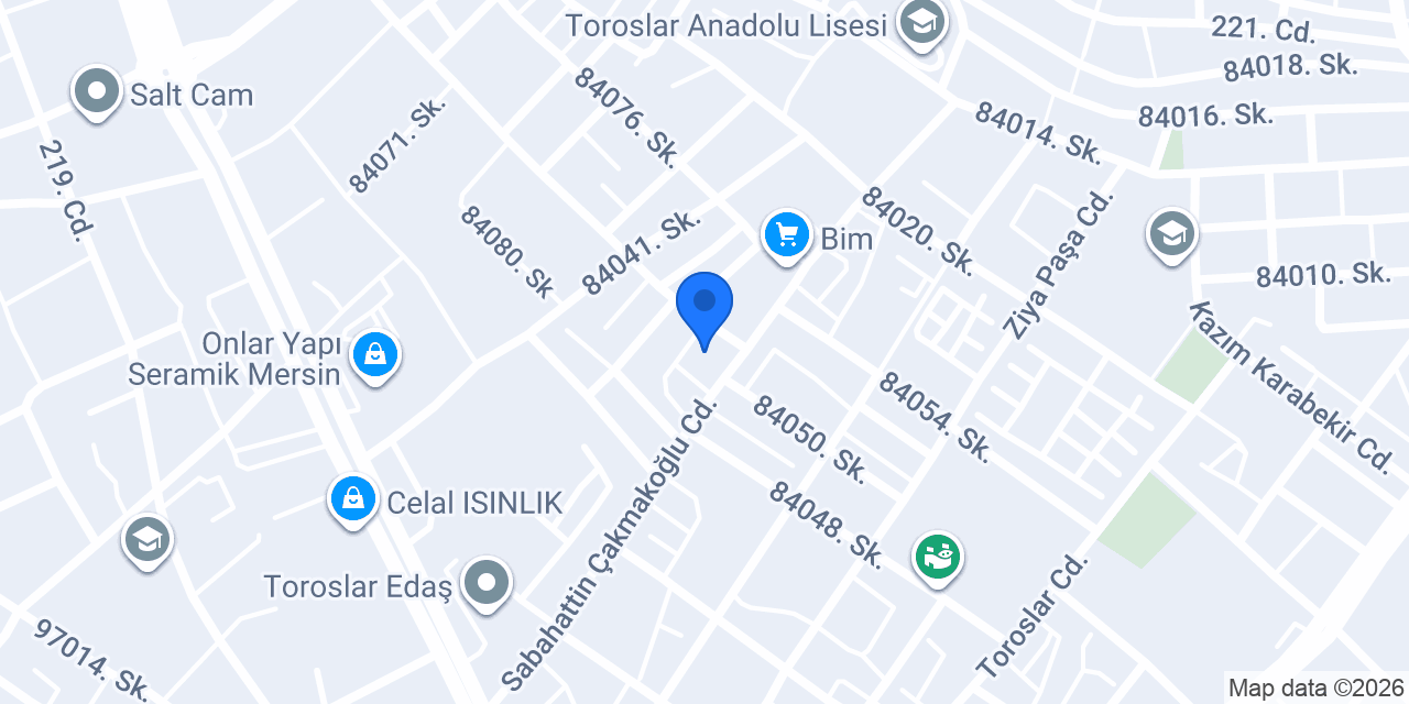 Patiserim Pastanesi konumu