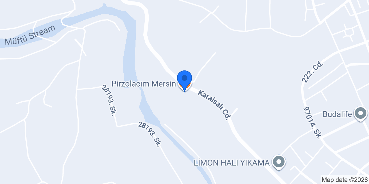 Pirzolacım Mersin konumu