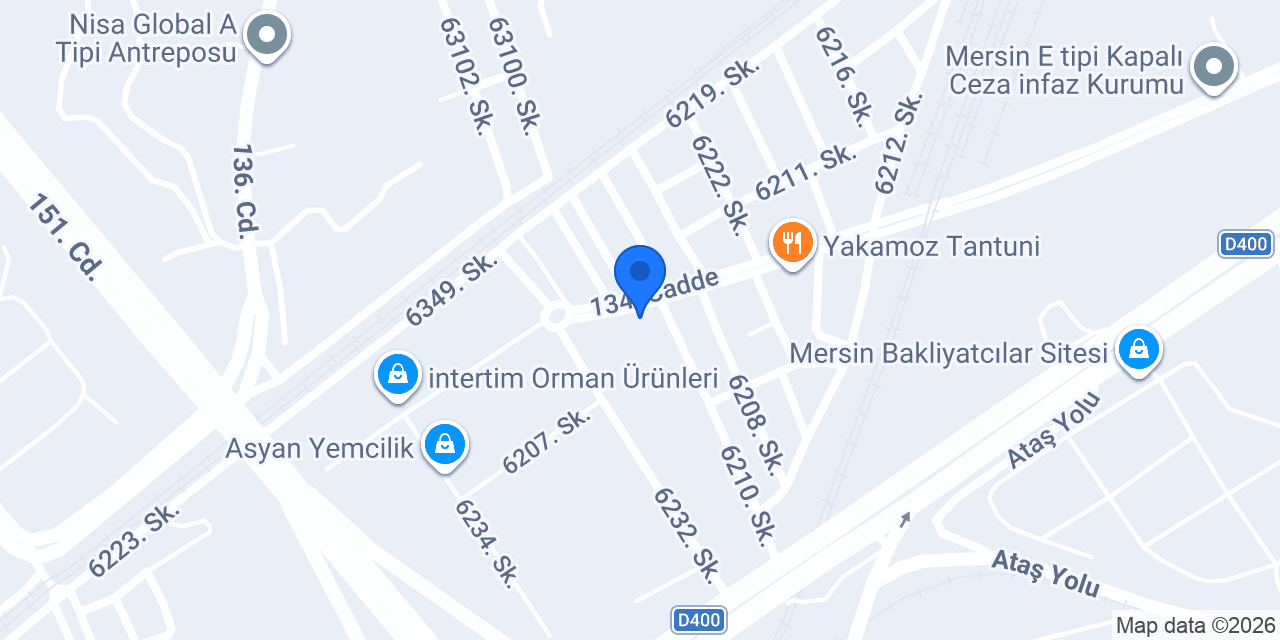 Venna Yemekçilik konumu