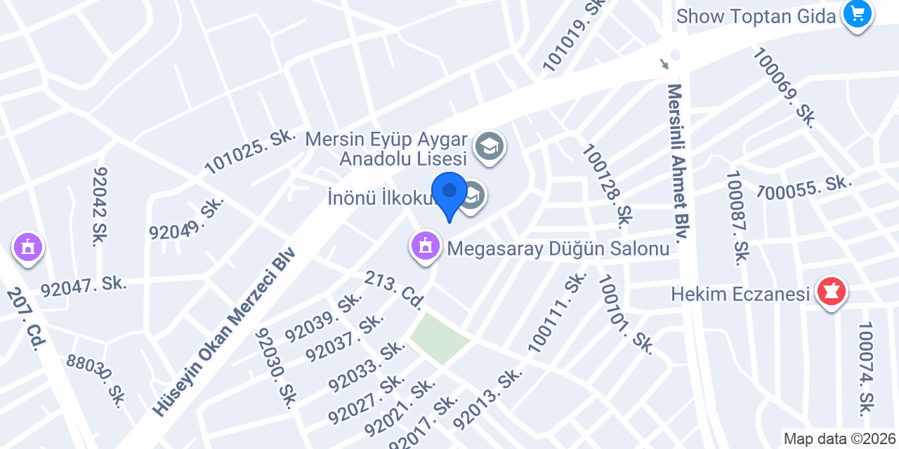 İnönü Ortaokulu konumu