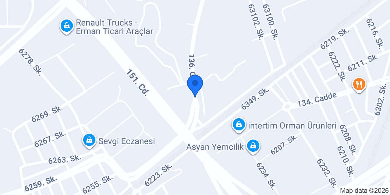 AS KANTAR LTD. ŞTİ.(nokta loj) konumu