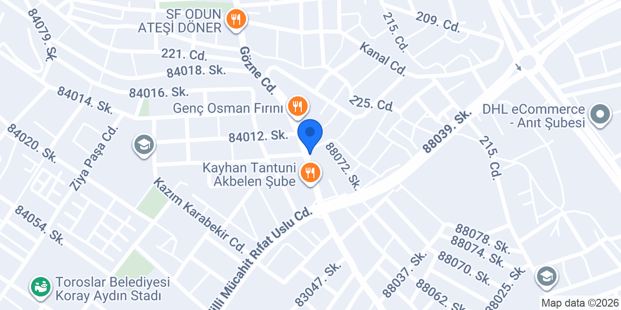 Odun Ateşinde Muratoğlu Döner Ve Tantuni konumu