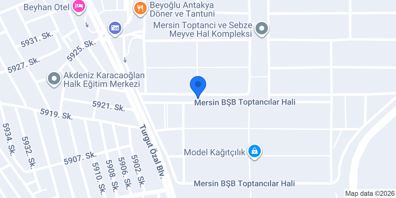 TARIM MARKETİ konumu