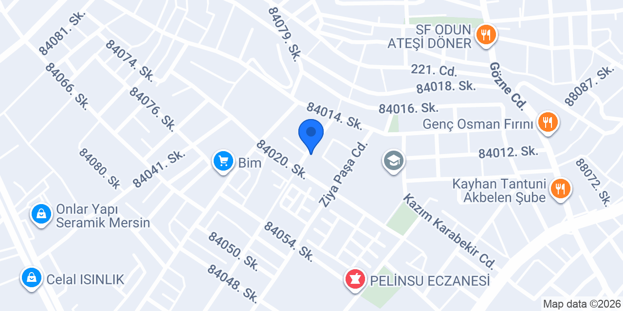 farklı tantuni & kebap salonu konumu