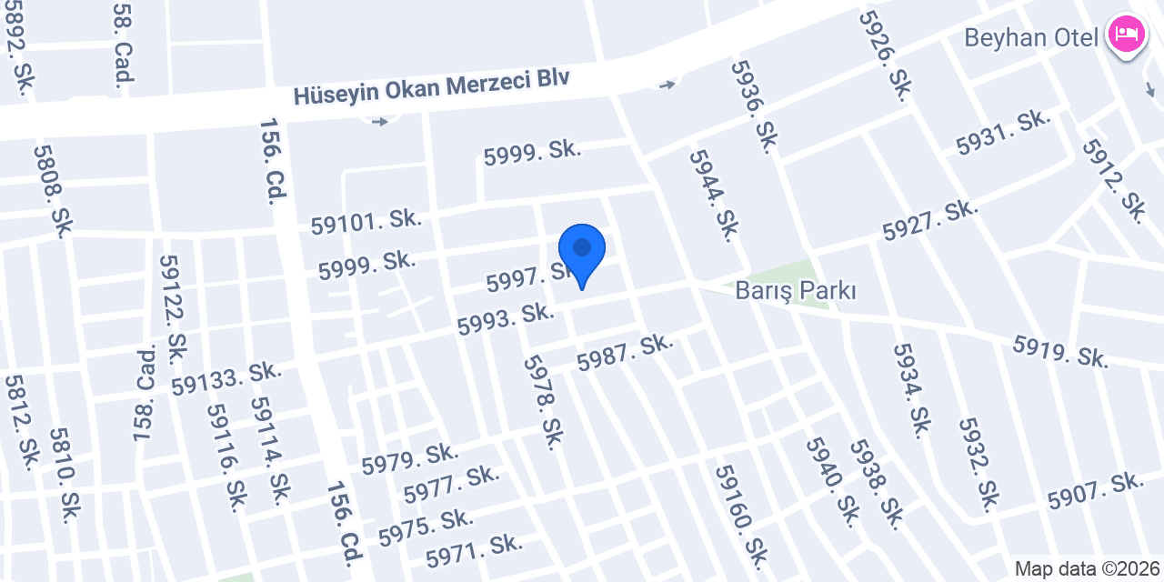 Mersin Çelik Kapı konumu