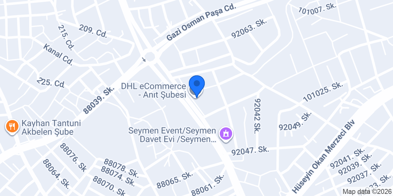 DHL eCommerce - Anıt Şubesi konumu