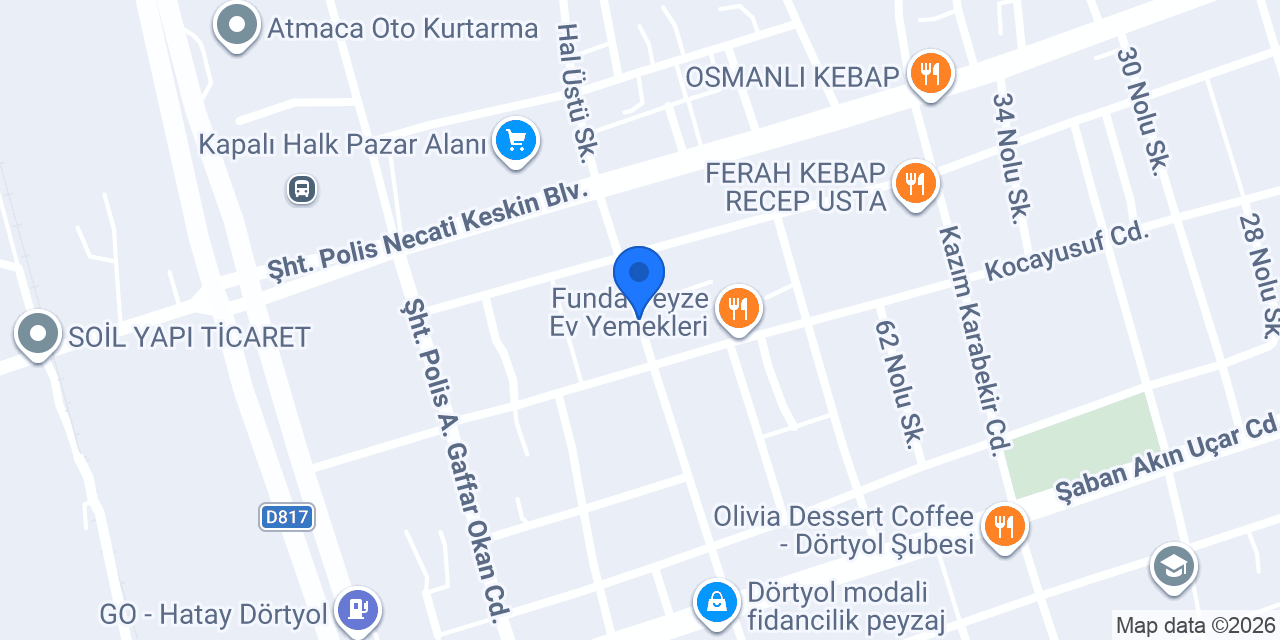 Mehmet Kaşlı Exclusive Saloon konumu