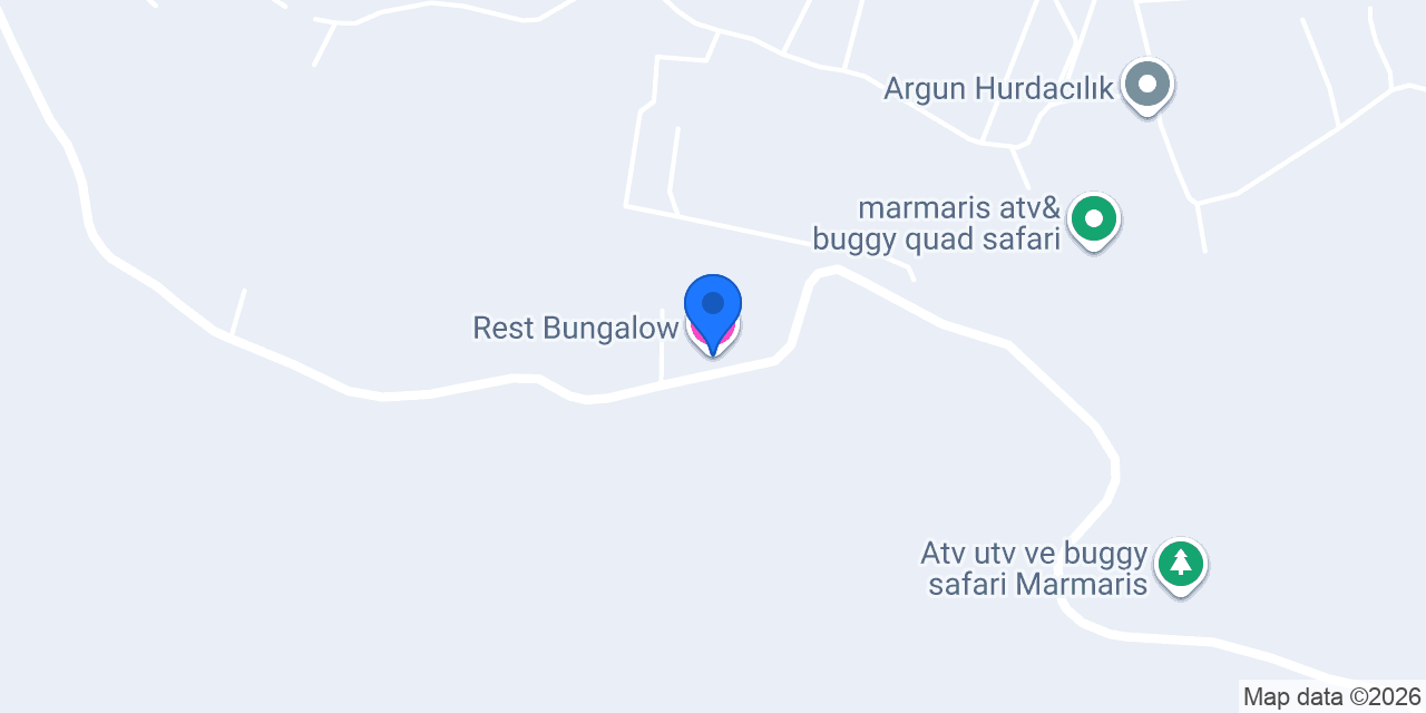 Rest Bungalow konumu