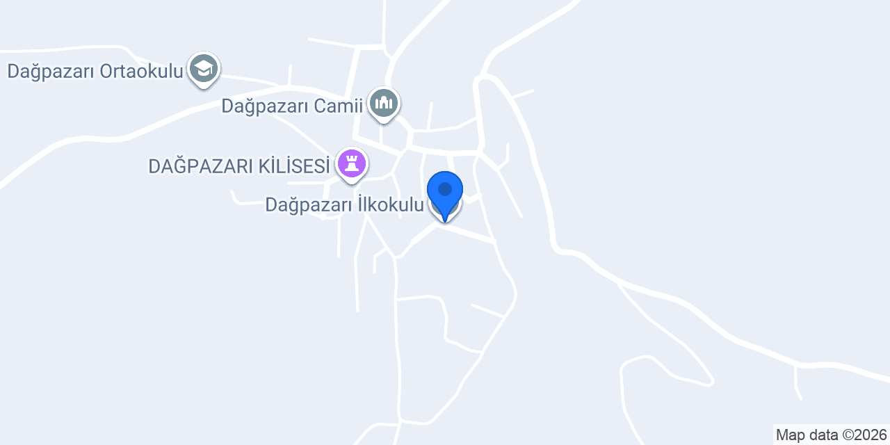Dağpazarı İlkokulu konumu