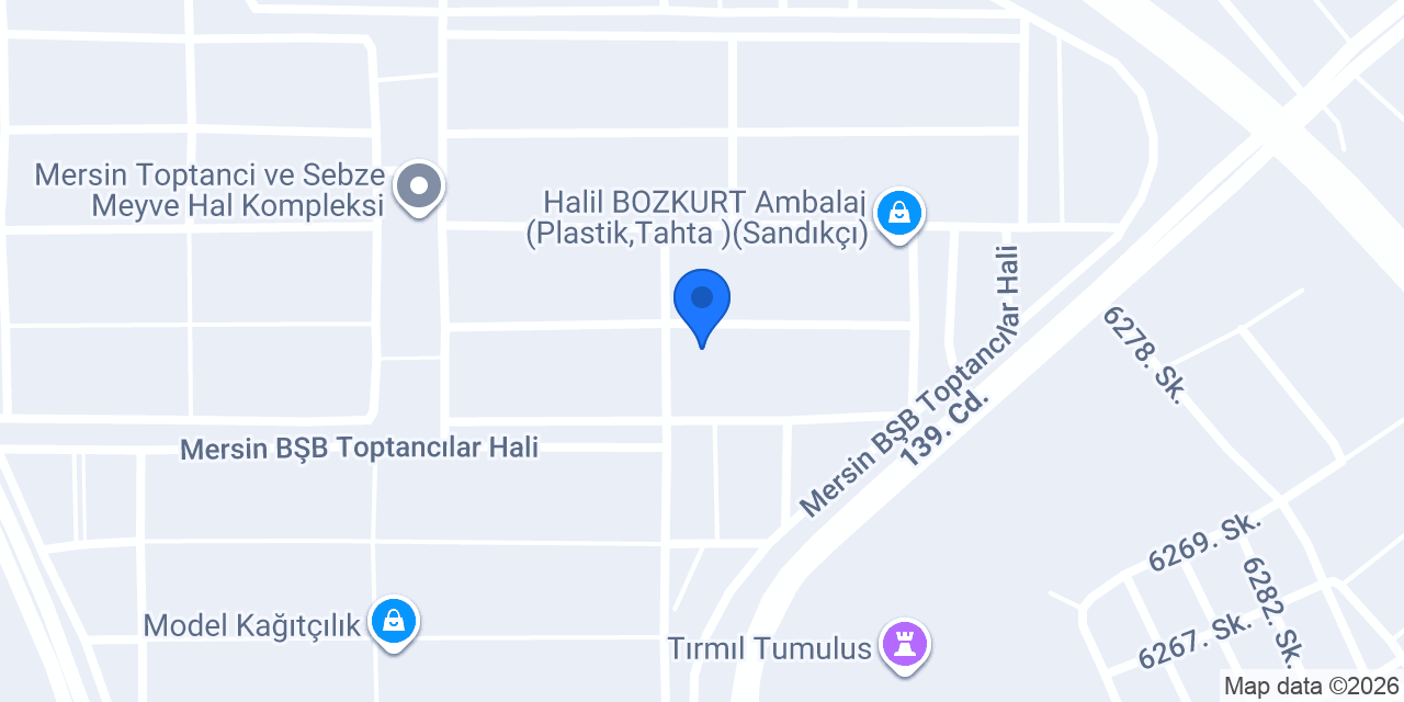 Timurtaş Ambalaj konumu