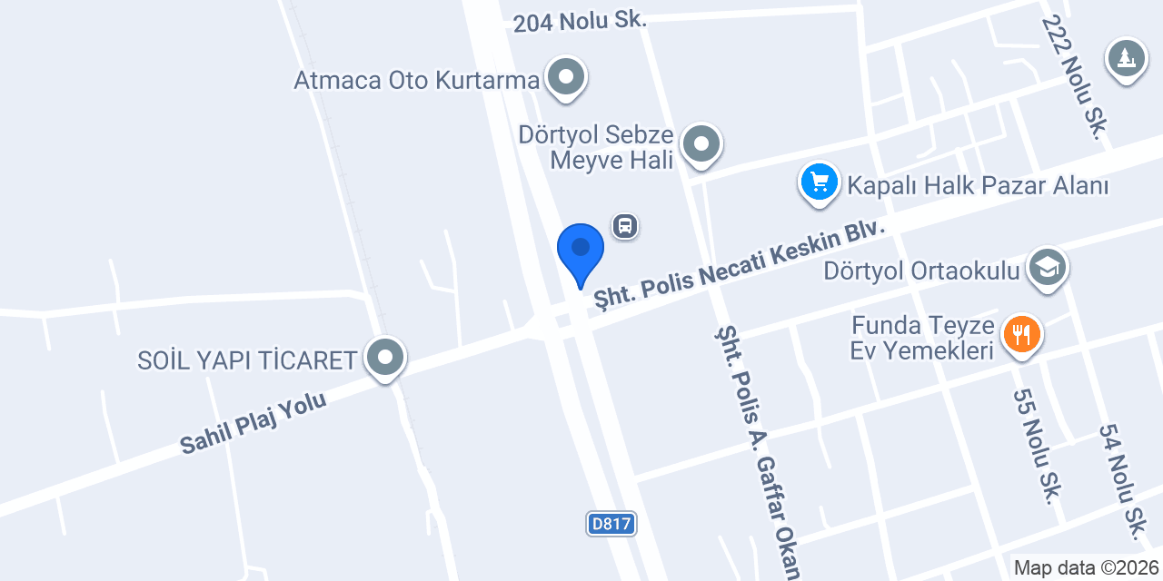 Terminal Taksi Durağı konumu