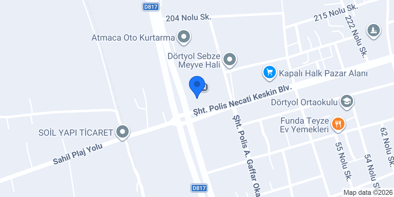 Dörtyol HAS Turizm konumu