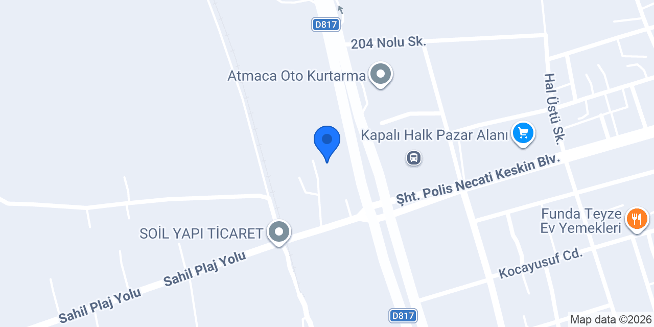 Dörtyol Taksi BÜNYAMİN TAŞKIN konumu