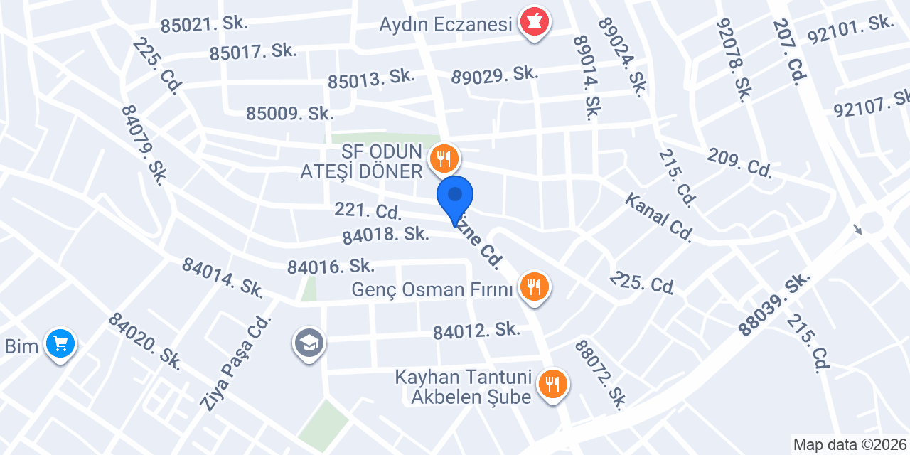 ŞAHİN OTO ELEKTİRİK konumu