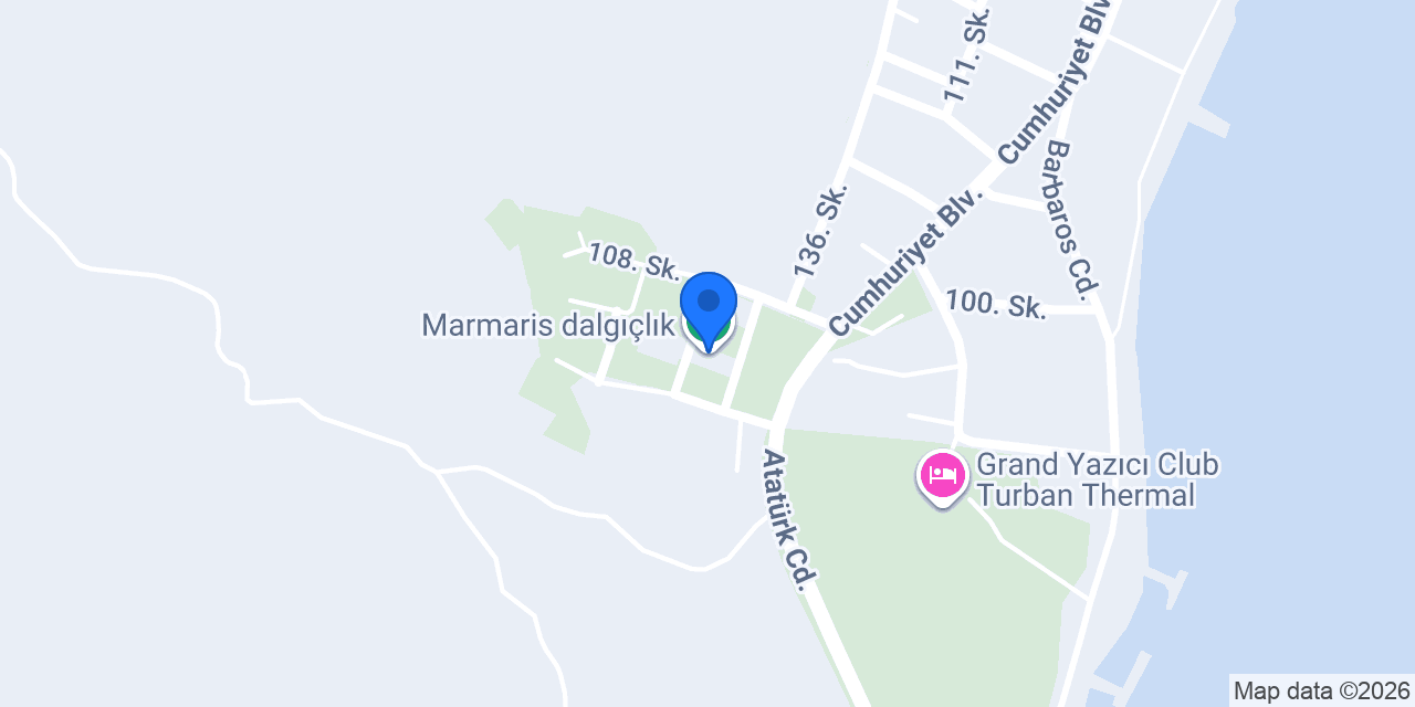 Marmaris dalgıçlık konumu