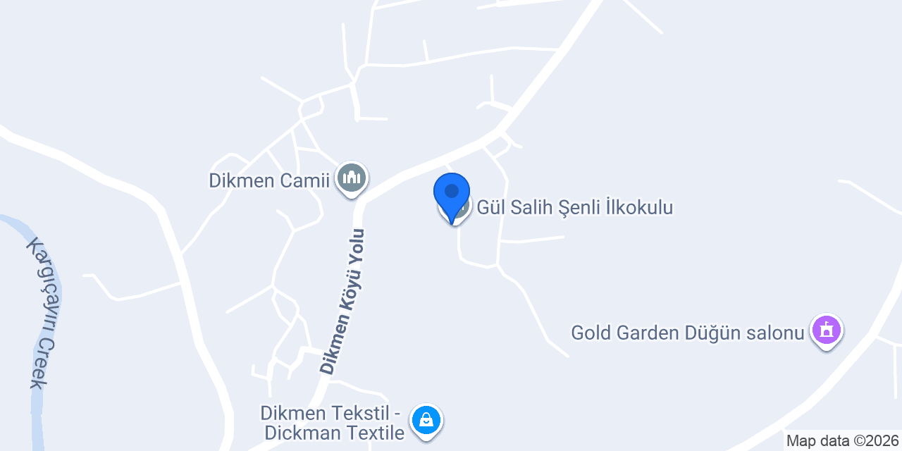 Gül Salih Şenli İlkokulu konumu
