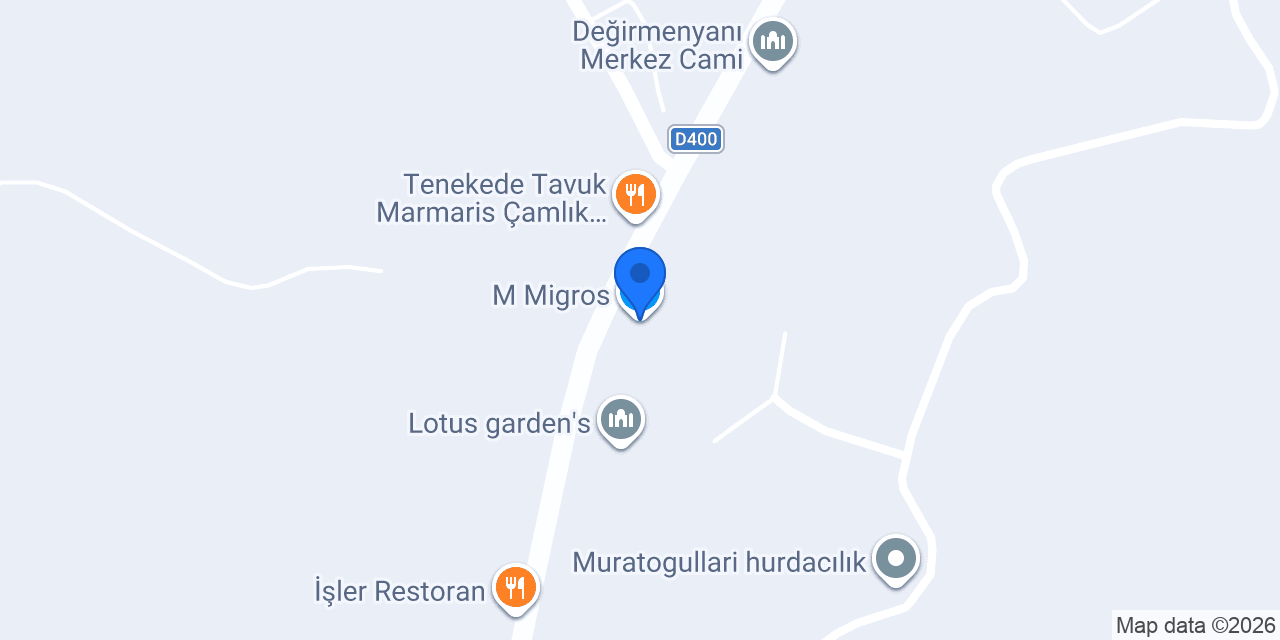 M Migros konumu