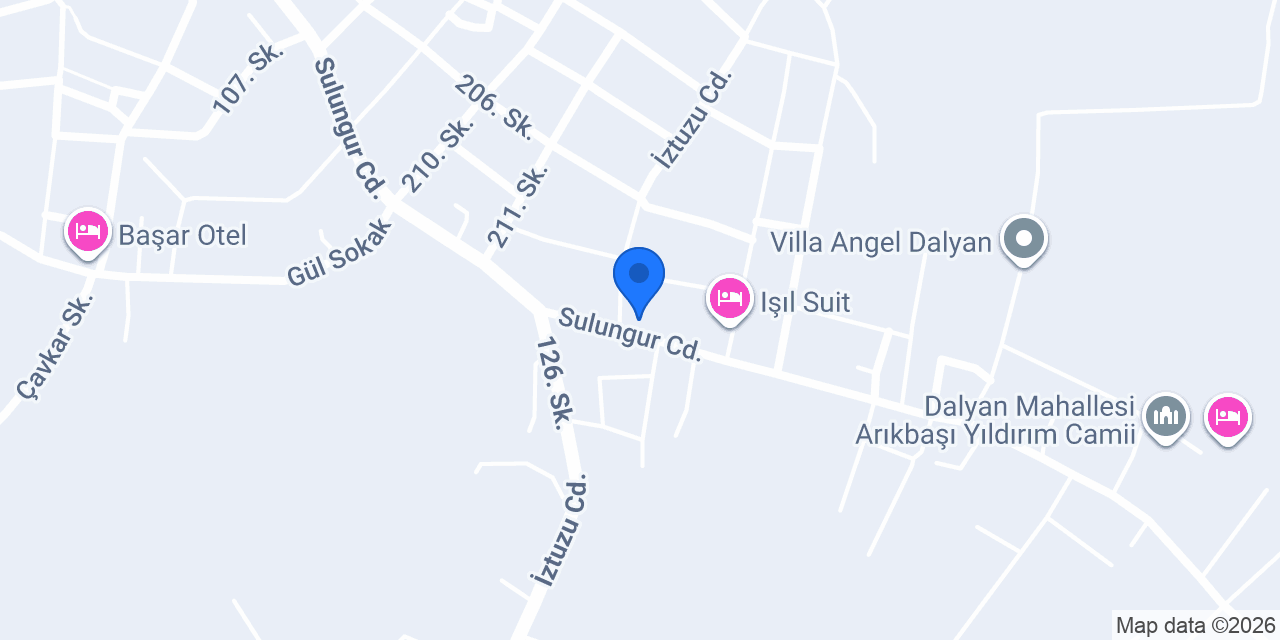 Dalyandreams Villas konumu