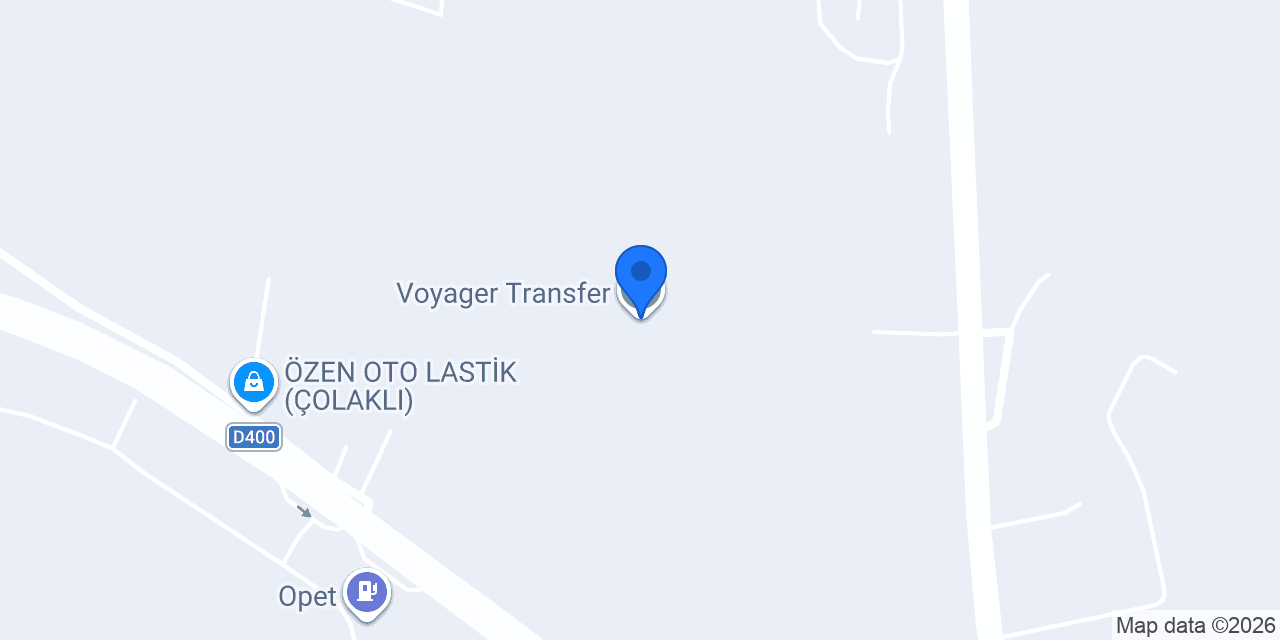 Voyager Transfer konumu