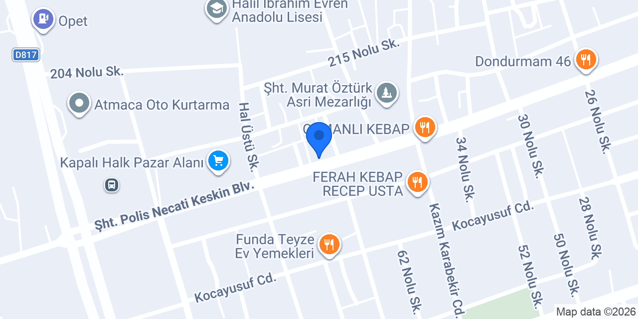 Ferah Ablanın Yeri konumu