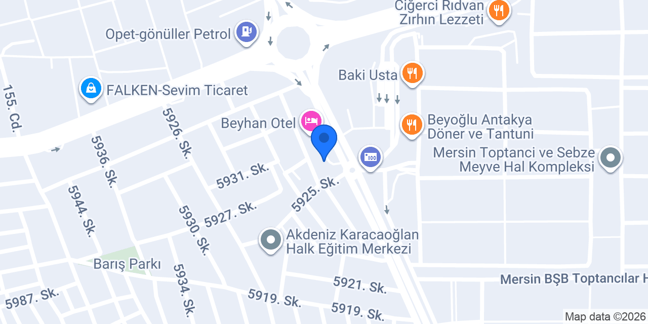 Yenihal Tunç Petrol konumu