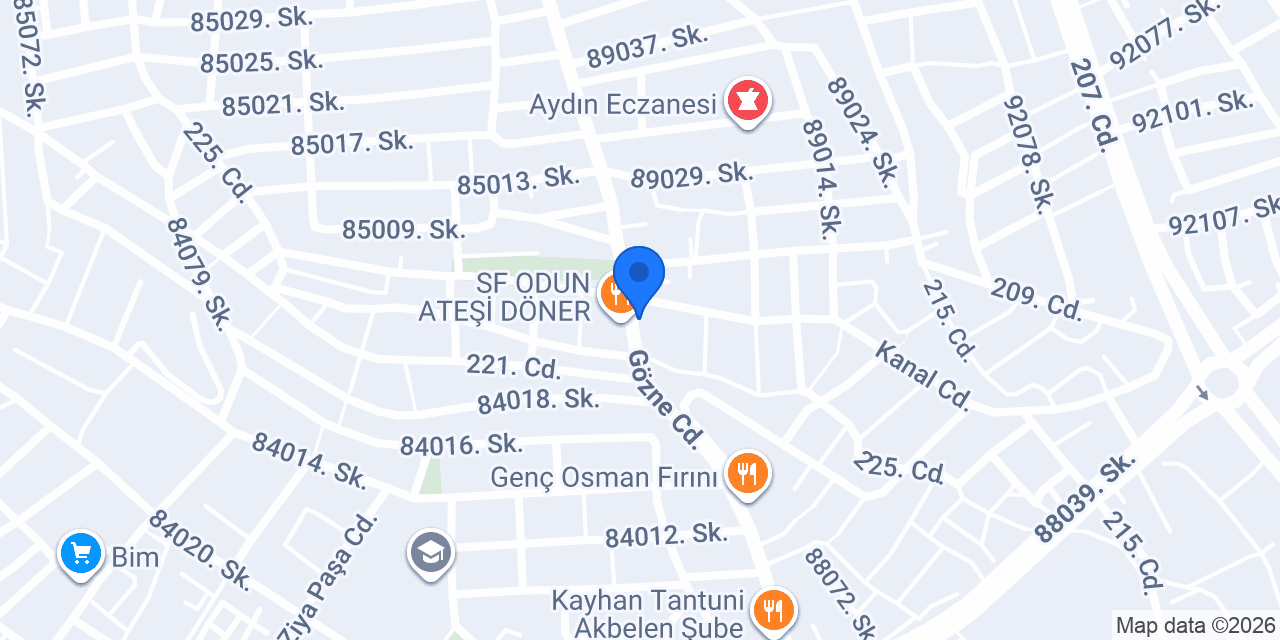 33 OCAKBAŞI konumu