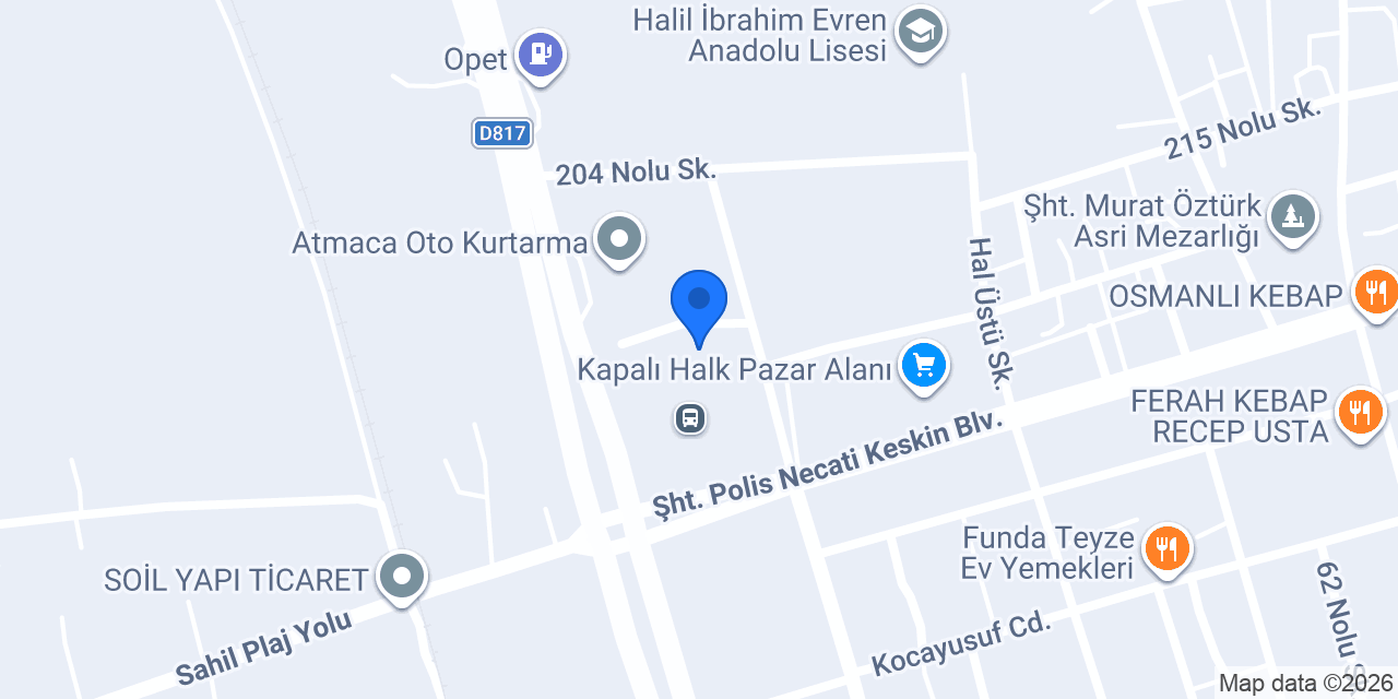 Dörtyol Öz Erciş Seyahat konumu